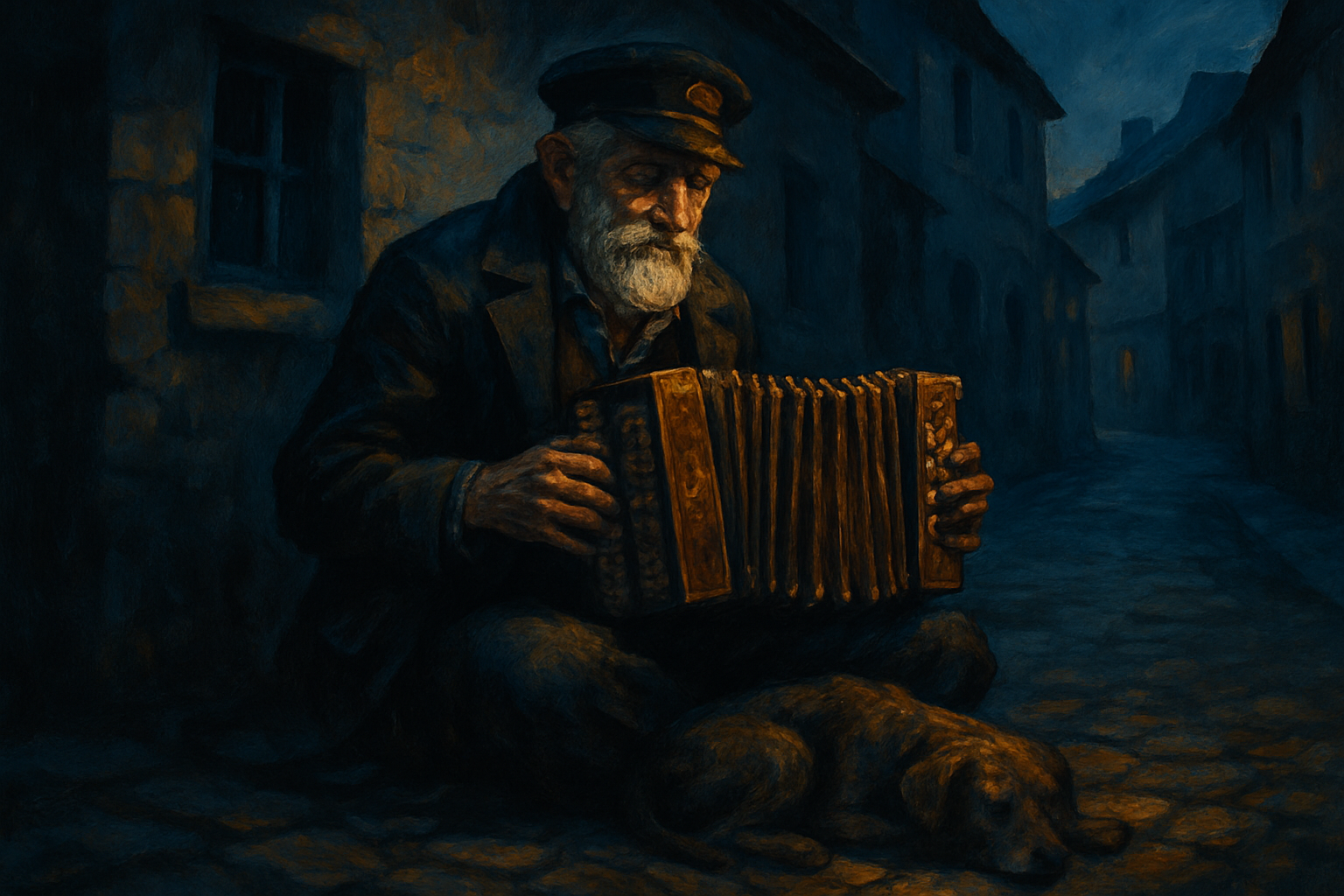 Captain Pugsworth Glim, retired accordion player